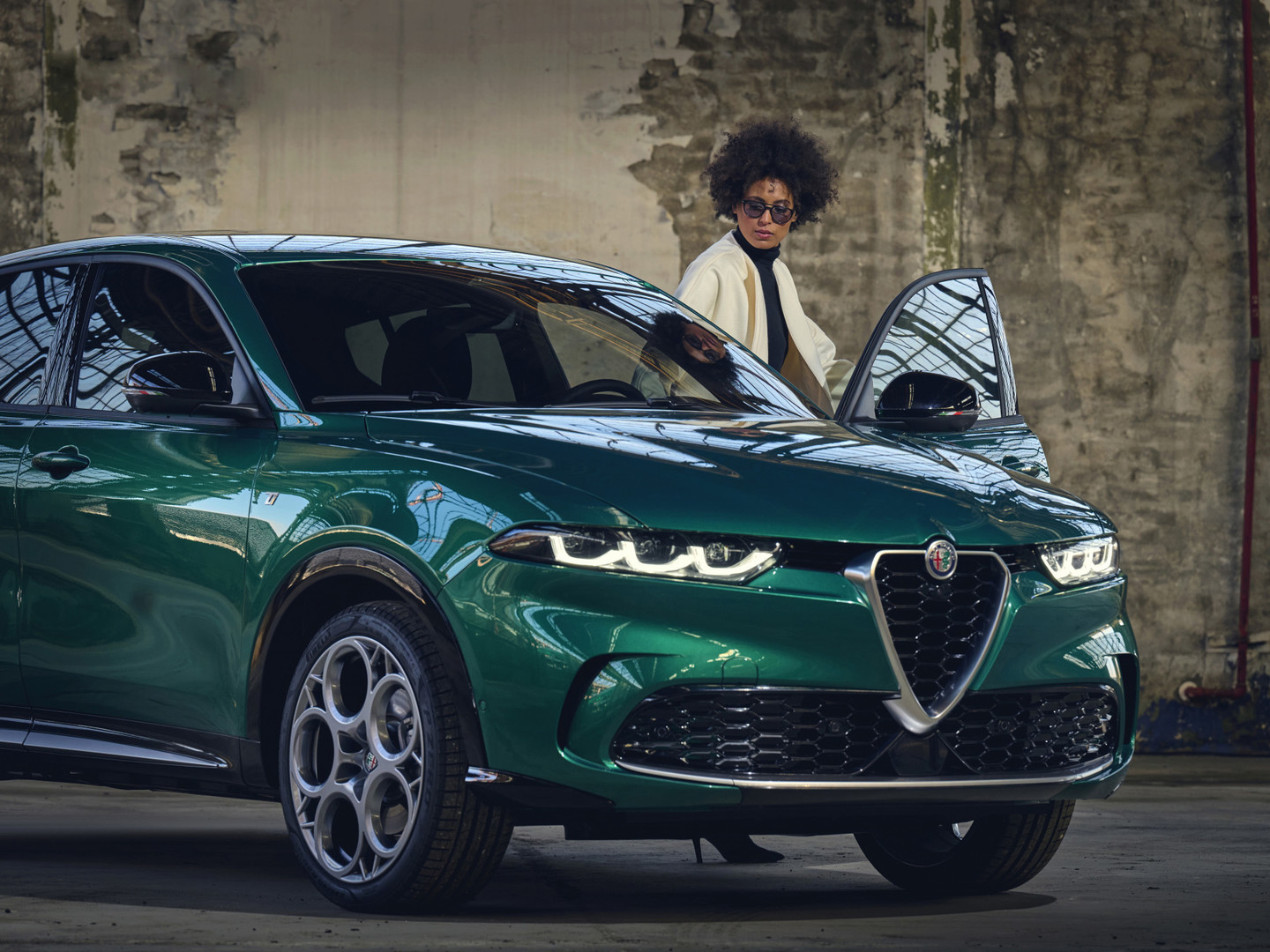Dettaglio del cruscotto di Alfa Romeo Tonale