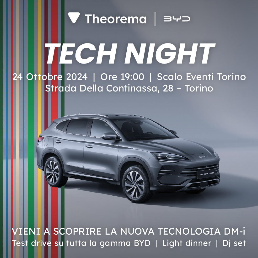 Immagine Tech Night BYD