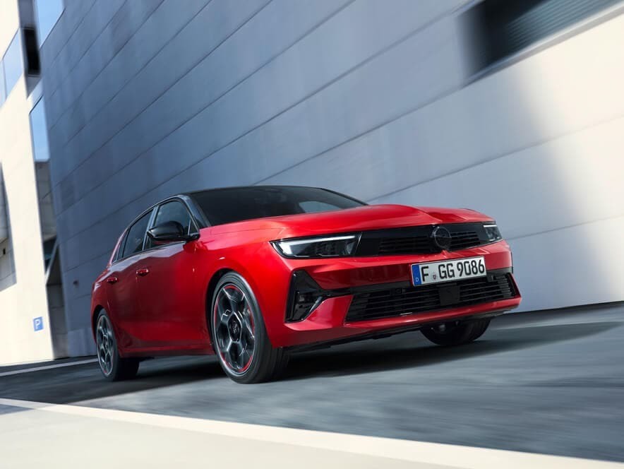Caratteristiche esterne Opel Astra