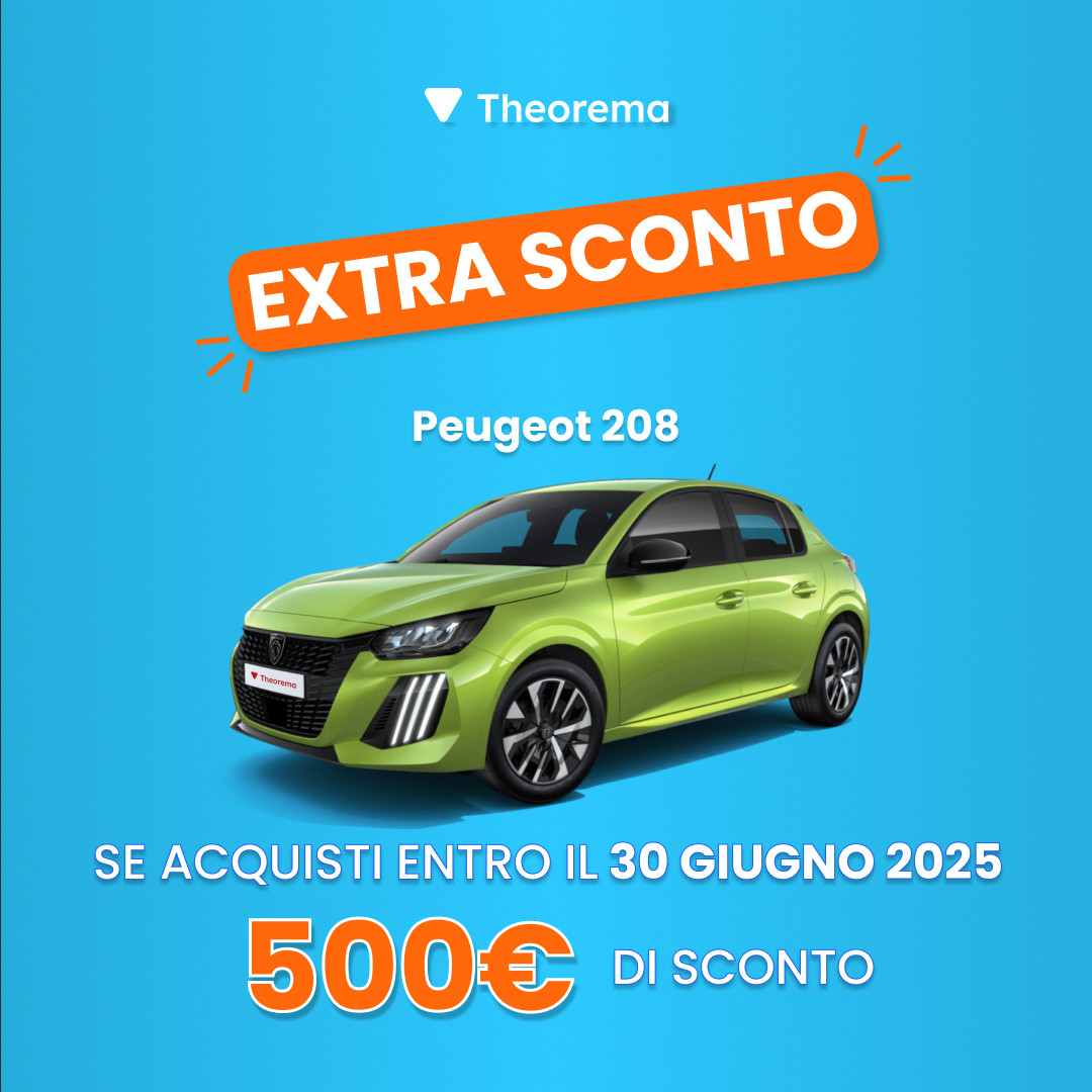 Immagine Peugeot 208 promozione
